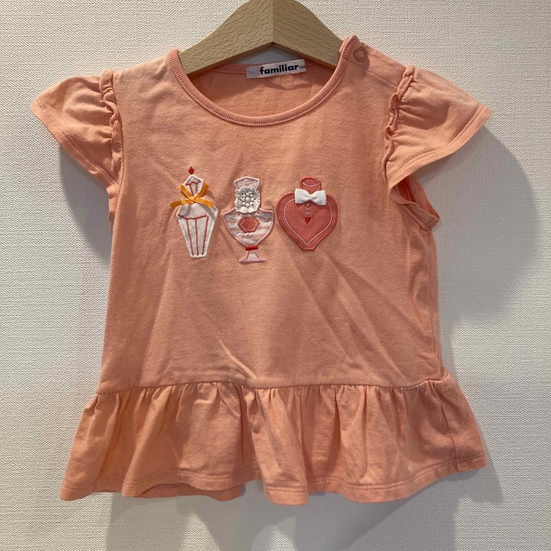 familiar(ファミリア)のファミリア　Tシャツ キッズ/ベビー/マタニティのキッズ服女の子用(90cm~)(Tシャツ/カットソー)の商品写真