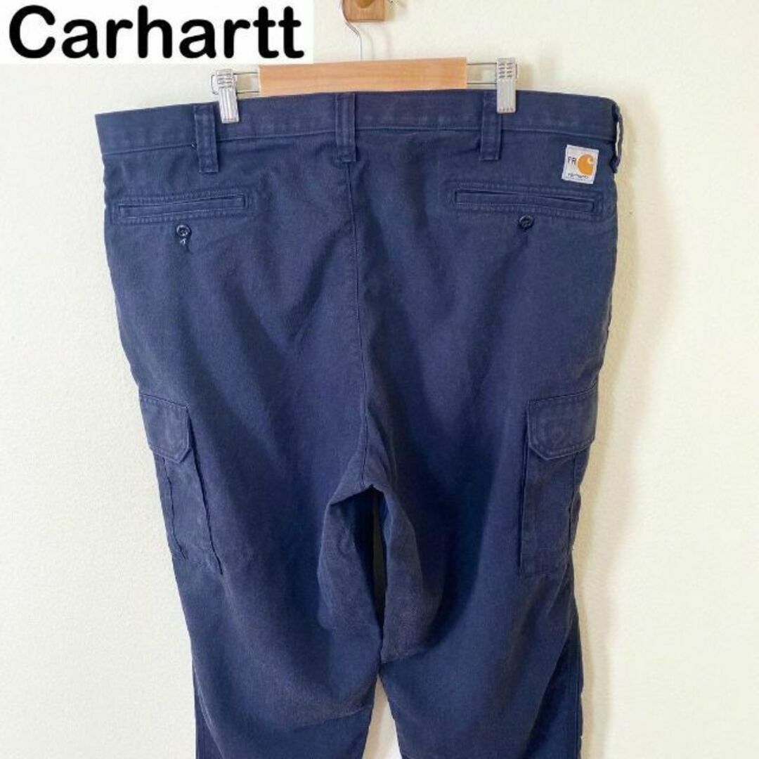 carhartt(カーハート)のCARHARTT カーハート　刺繍ロゴ　カーゴパンツ　古着　ヴィンテージ メンズのパンツ(ワークパンツ/カーゴパンツ)の商品写真