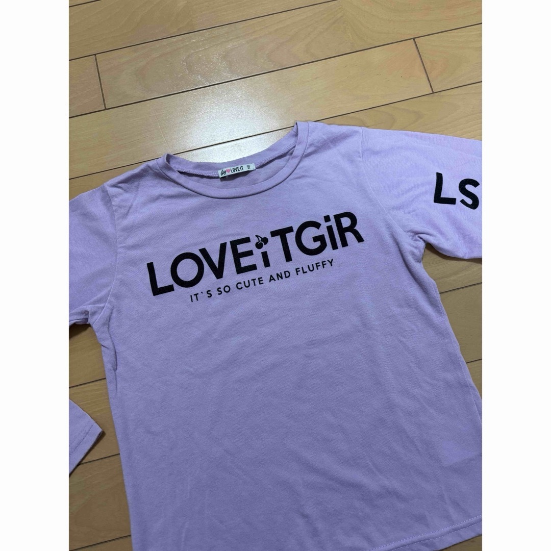 by LOVEiT(バイラビット)のby loveit バイラビット トップス 140 キッズ/ベビー/マタニティのキッズ服女の子用(90cm~)(Tシャツ/カットソー)の商品写真