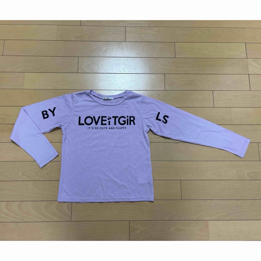 by LOVEiT(バイラビット)のby loveit バイラビット トップス 140 キッズ/ベビー/マタニティのキッズ服女の子用(90cm~)(Tシャツ/カットソー)の商品写真