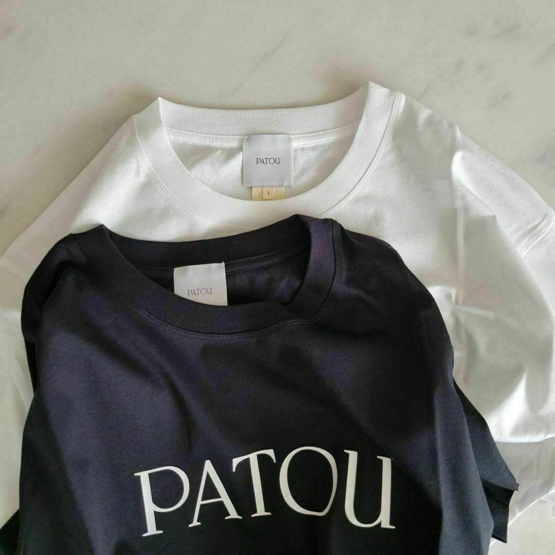 PATOU - ☆新品未使用☆PATOU/パトゥ ロゴTシャツ プリント ブラック S