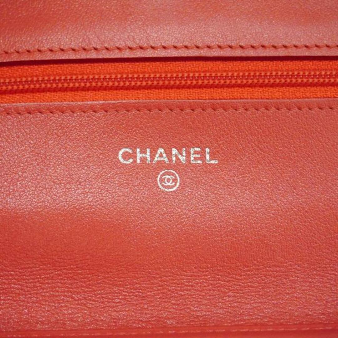 CHANEL(シャネル)の★SALE 【4ge5652】シャネル ショルダーウォレット/マトラッセ/チェーンショルダー/パテントレザー/レッド/シルバー金具 【中古】 レディース レディースのファッション小物(財布)の商品写真