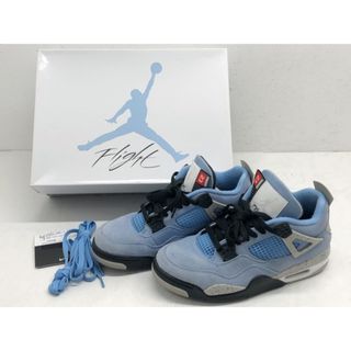 ナイキ(NIKE)のNIKE(ナイキ) AIR JORDAN 4 RETRO エア ジョーダン 4 レトロ UNIVERSITY BLUE ユニバーシティ ブルー / CT8527-400 27.5cm 【64571-007】(スニーカー)