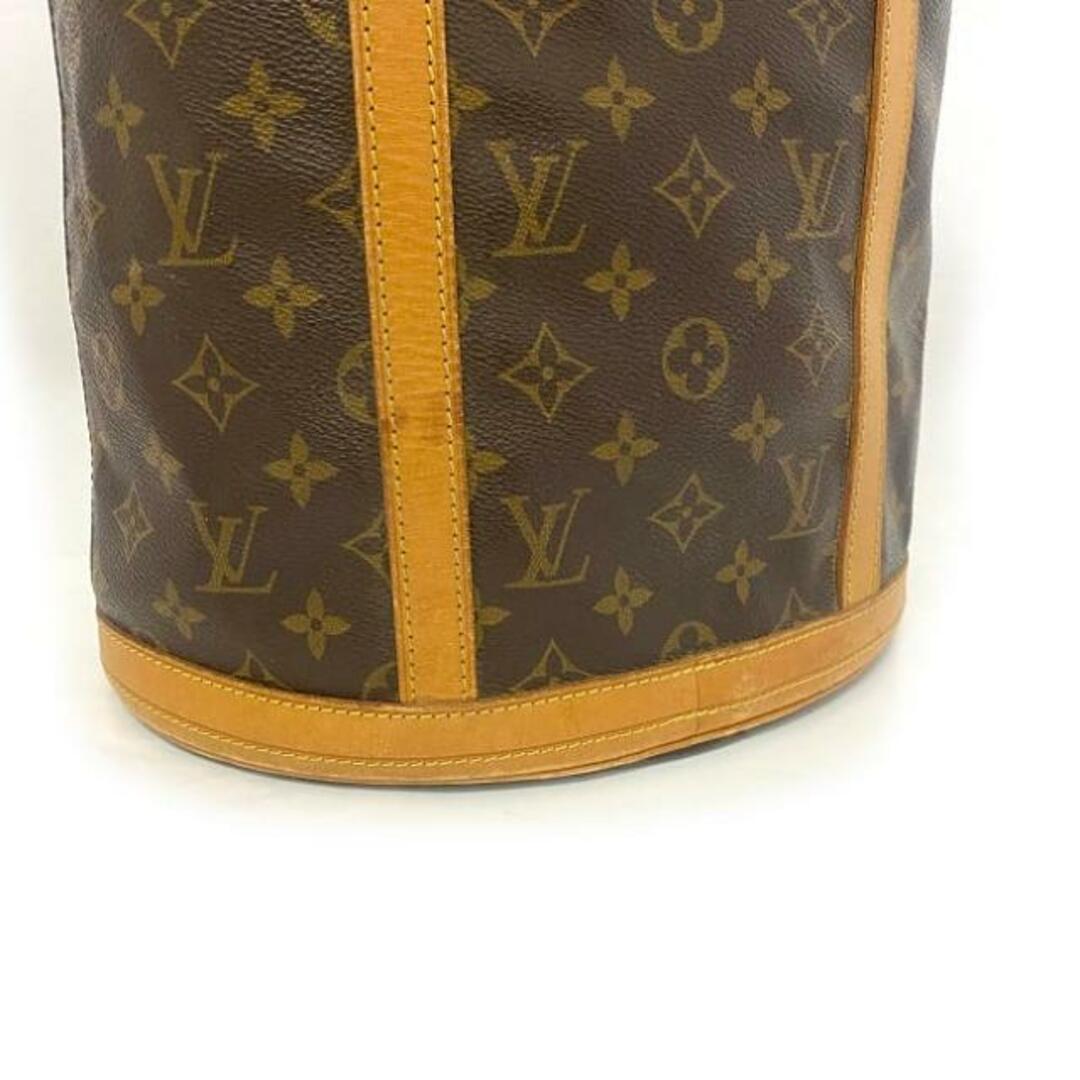 LOUIS VUITTON - ルイ ヴィトン バケツ バケット GM ブラウン LOUIS VUITTON - ルイ ヴィトン バケツ バケット GM ブラウン