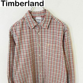 ティンバーランド(Timberland)のTimberland ティンバーランド　チェック　シャツ　長袖　古着　アメカジ(シャツ)