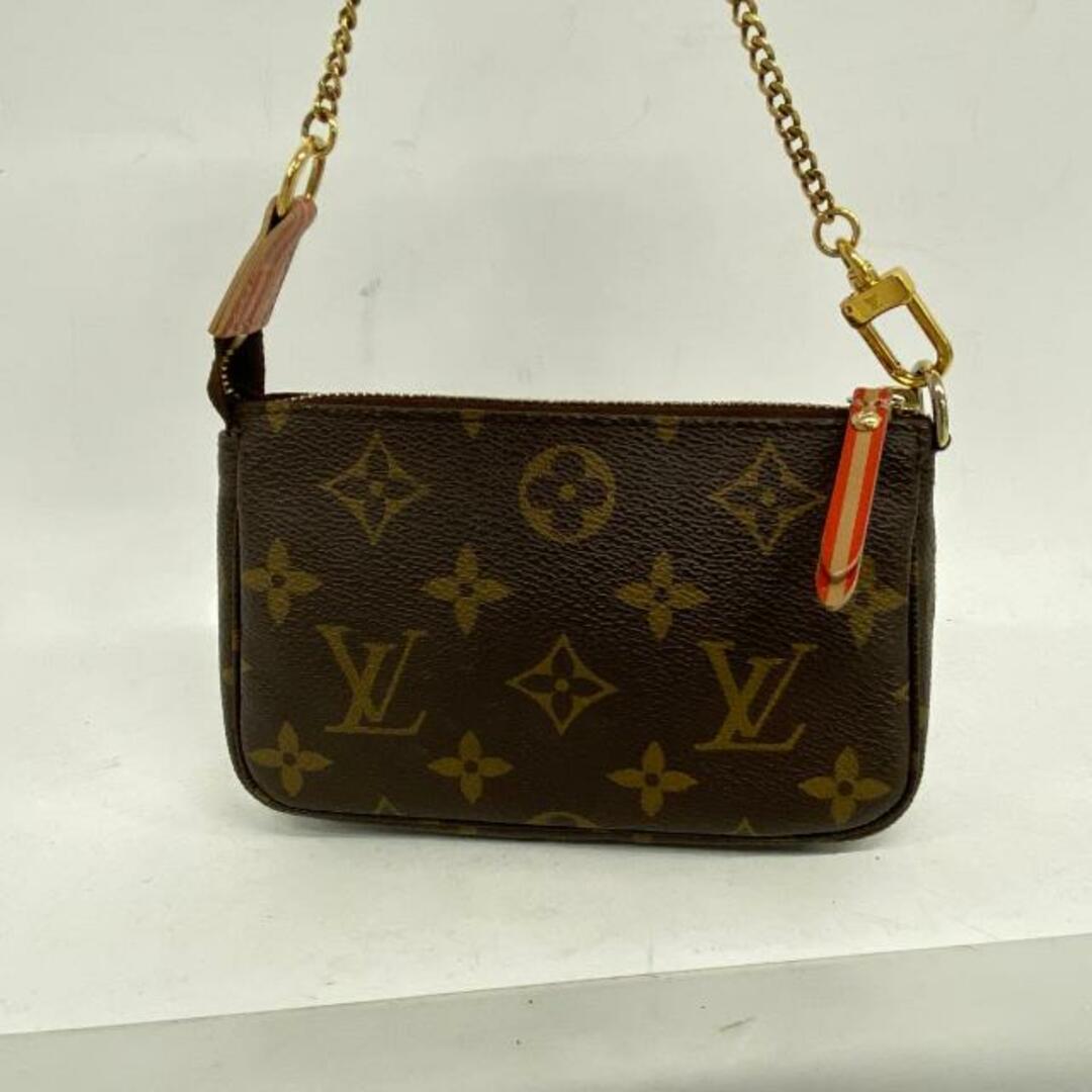 LOUIS VUITTON(ルイヴィトン)の【4ge5767-ea】ルイヴィトン ポーチ/モノグラム/ミニポシェットアクセソワールトランクプリント/M60417/ブラウン【中古】レディース レディースのファッション小物(ポーチ)の商品写真