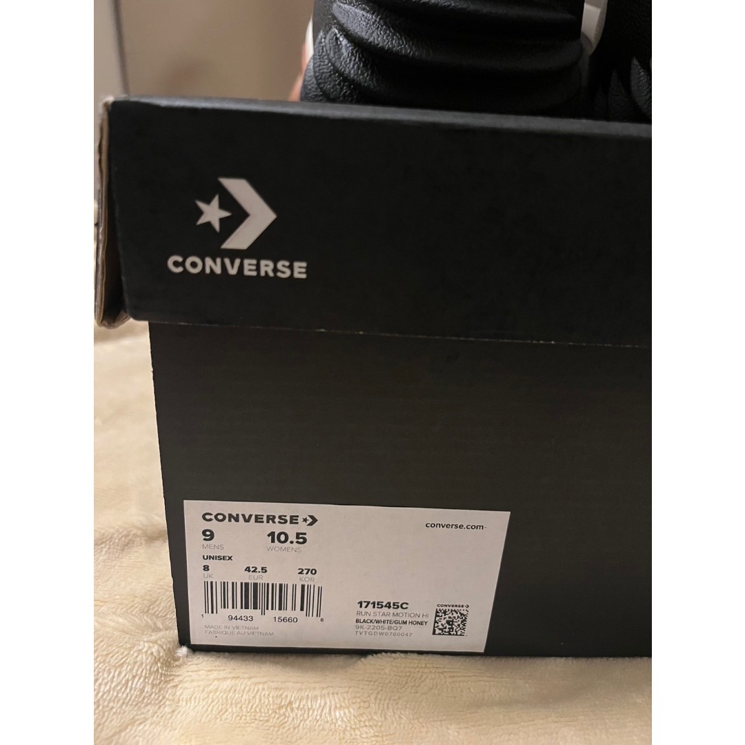 CONVERSE(コンバース)の【希少27cm】コンバース ランスターモーション　未使用品ブラック メンズの靴/シューズ(スニーカー)の商品写真