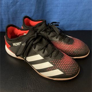 アディダス(adidas)のアディダス　プレデター　黒　白　赤　25cm(スニーカー)