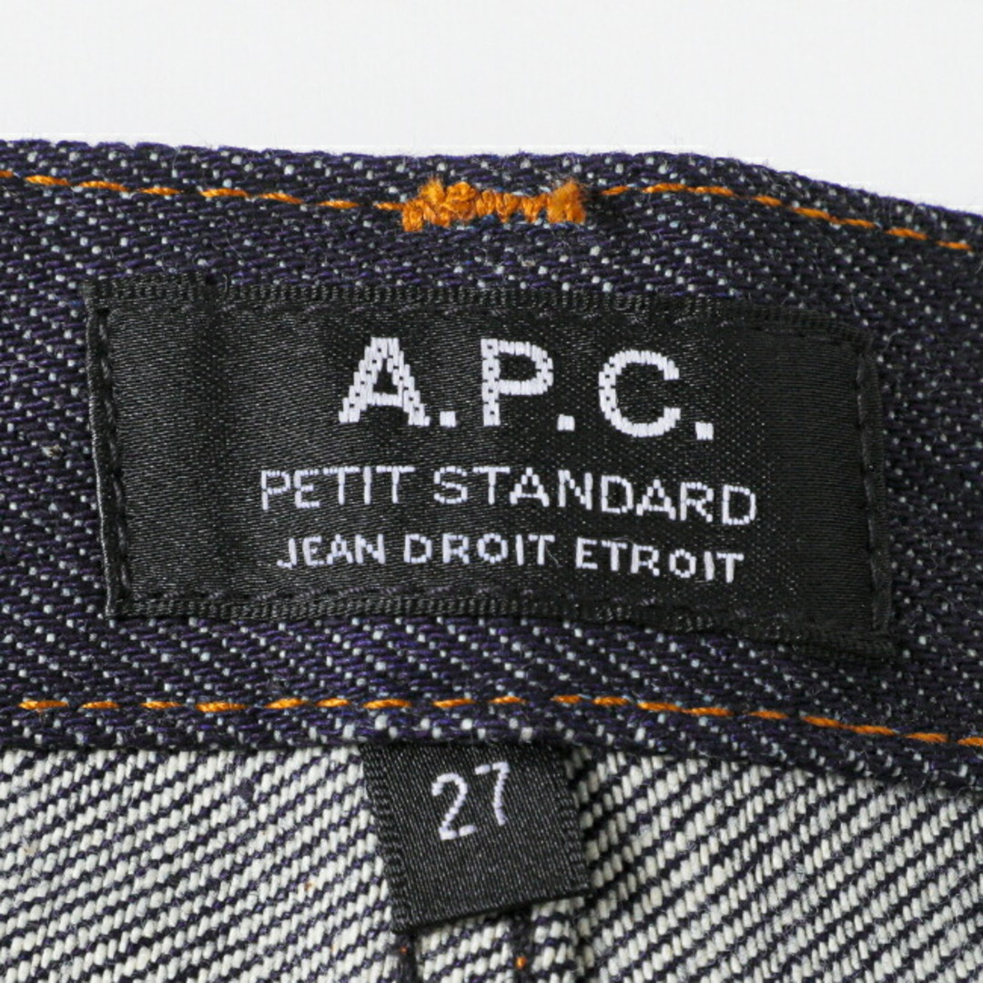 A.P.C(アーペーセー)のアー・ぺー・セー A.P.C. パンツ アパレル メンズ PETIT STANDARD/プチスタンダード デニムパンツ  M09002 CODBS IAI メンズのパンツ(デニム/ジーンズ)の商品写真