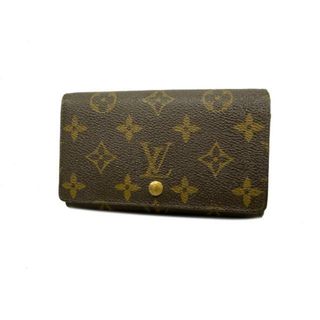 ルイヴィトン(LOUIS VUITTON)の【4ha0051-r】ルイヴィトン 財布/モノグラム/ポルトモネビエトレゾール/M61730/ブラウン【中古】メンズ/レディース/ユニセックス(財布)