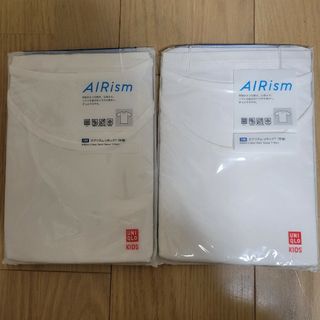 ユニクロ(UNIQLO)のUNIQLO　エアリズム　UネックT(半袖)(Tシャツ/カットソー)