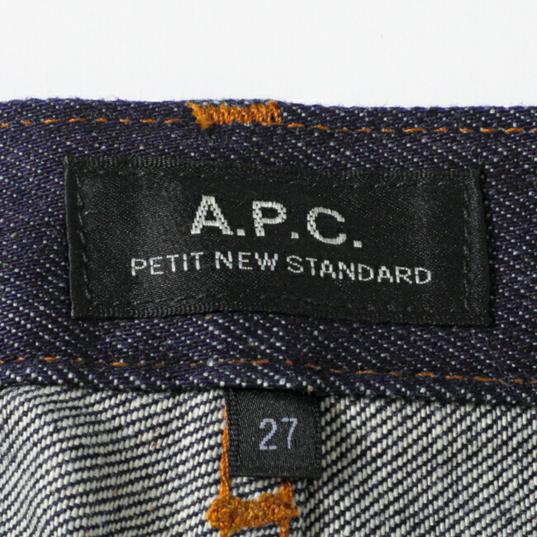 A.P.C(アーペーセー)のアー・ぺー・セー A.P.C. パンツ アパレル メンズ PETIT NEW STANDARD/プチニュースタンダード デニムパンツ  M09047 CODBS IAI メンズのパンツ(デニム/ジーンズ)の商品写真