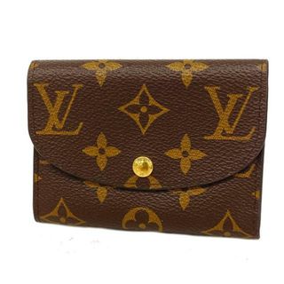 ルイヴィトン(LOUIS VUITTON)の【4ha0086-r】ルイヴィトン コインケース/モノグラム/ポルトモネロザリ/M41939/ブラウン/フューシャ【中古】レディース(コインケース)