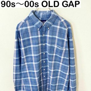 ヴィンテージ(VINTAGE)の90s〜00s OLD GAP オールドギャップ　長袖　シャツ　ヴィンテージ(シャツ)