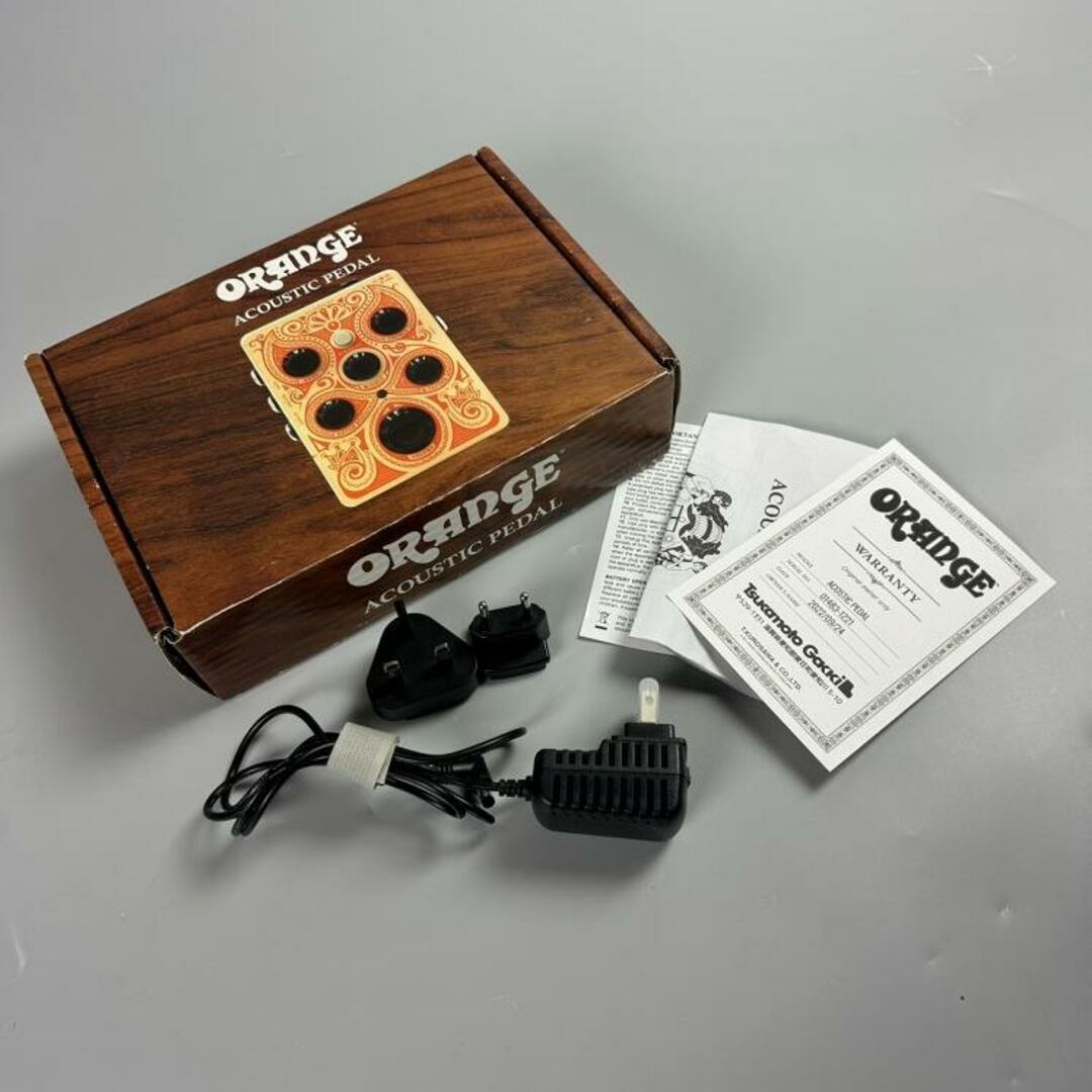 ORANGE（オレンジ）/ACOUSTIC PEDAL　プリアンプ　【現物写真】 【中古】【USED】アコースティック・ギター用エフェクターアコースティック・ギター用マルチエフェクター【イオンモールむさし村山店】 楽器のギター(エフェクター)の商品写真