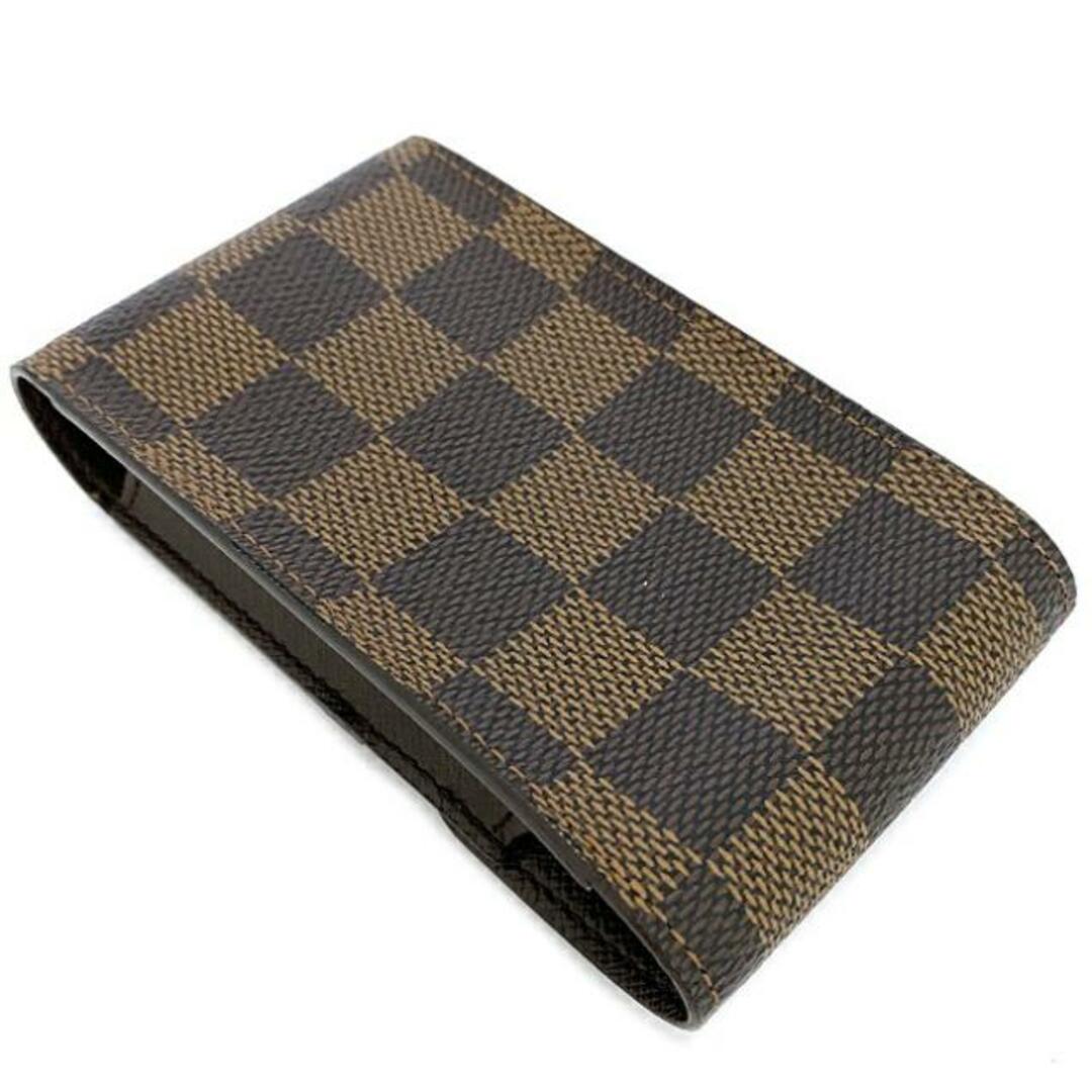 LOUIS VUITTON(ルイヴィトン)のルイ ヴィトン タバコケース エテュイ シガレット ブラウン ダミエ エベヌ N63024 美品 中古 CT1079 LOUIS VUITTON たばこ 小物入れ アイコス ヴィンテージ フラップ 人気 レディース メンズ ユニセックス メンズのファッション小物(タバコグッズ)の商品写真