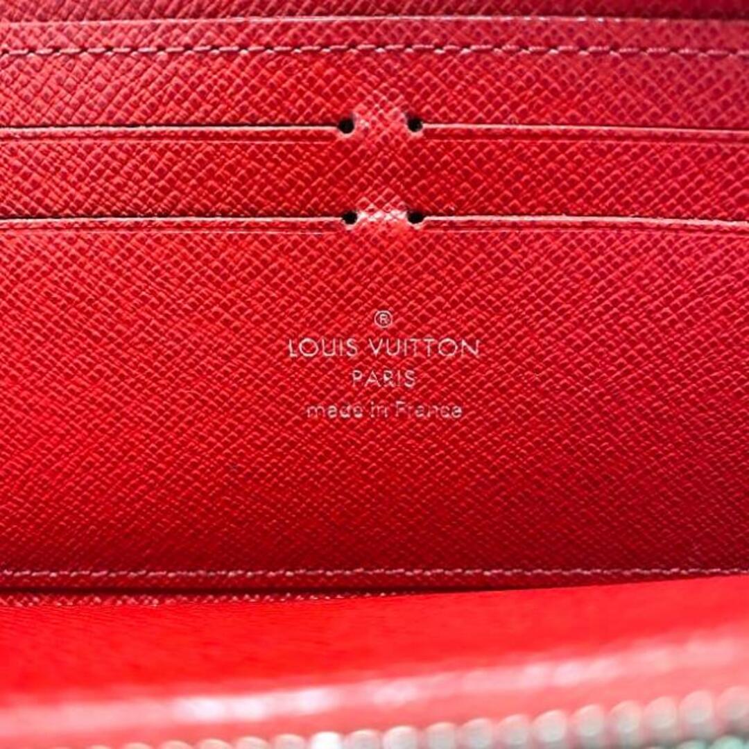 LOUIS VUITTON(ルイヴィトン)のルイ ヴィトン 長財布 ポルトフォイユ クレマンス レッド コクリコ エピ M60913 財布 レザー 中古 MI1115 LOUIS VUITTON 赤 ラウンド ファスナー LV 定番 人気 小銭入れ有 シンプル ロゴ レディースのファッション小物(財布)の商品写真