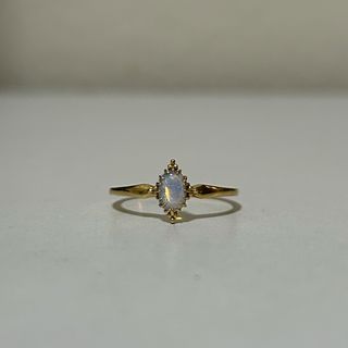 ete - ete k18YG opal Ring