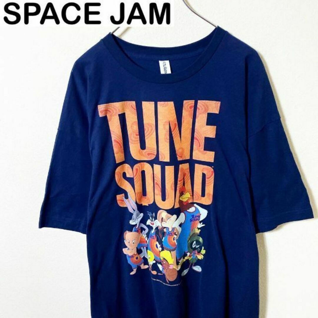 メキシコ製　SPACE JAM キャラクター　Tシャツ　半袖　古着　インポート メンズのトップス(Tシャツ/カットソー(半袖/袖なし))の商品写真