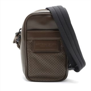 ボッテガヴェネタ(Bottega Veneta)のボッテガヴェネタ  レザー  カーキ ユニセックス ショルダーバッグ(ショルダーバッグ)