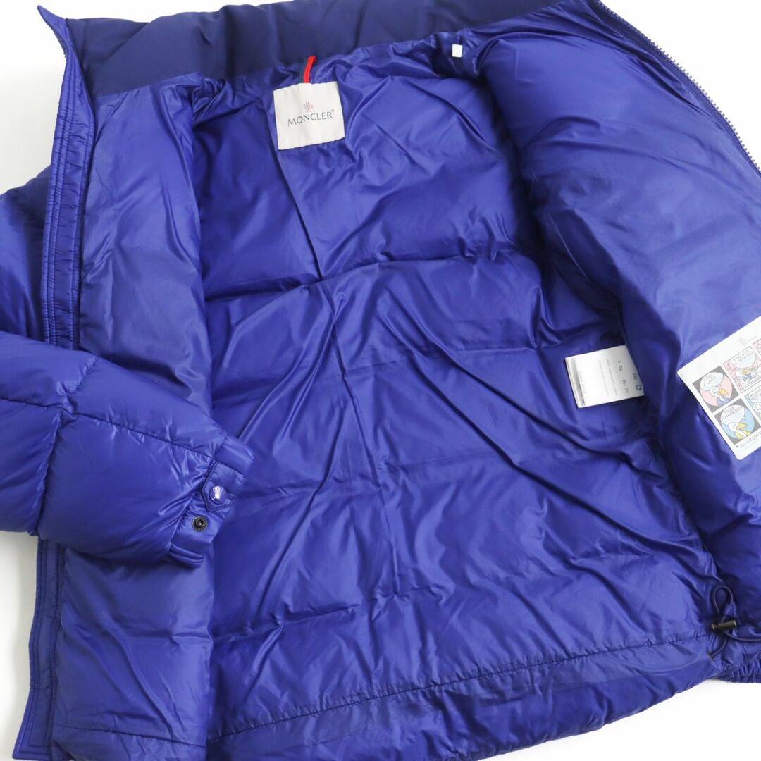 MONCLER(モンクレール)の未使用品●19-20AW MONCLER モンクレール FAIVELEY/フェブレ ロゴエンボス/ワッペン付き WZIP ダウンジャケット ブルー 5 正規品 メンズ メンズのジャケット/アウター(ダウンジャケット)の商品写真