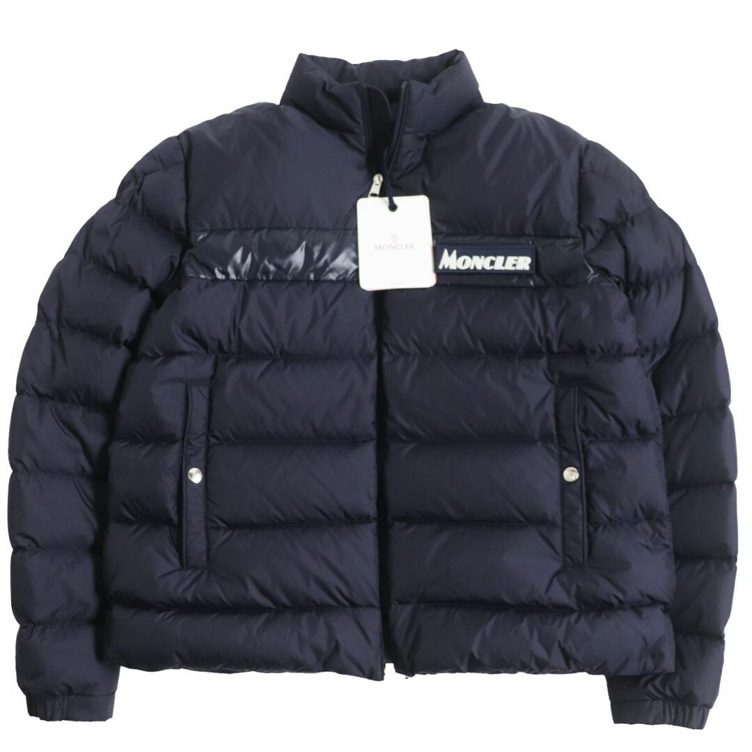 MONCLER(モンクレール)の極美品●18-19AW MONCLER モンクレール SERVIERES ロゴワッペン付き WZIP ダウンジャケット ダークネイビー 5 国内正規品 メンズ メンズのジャケット/アウター(ダウンジャケット)の商品写真