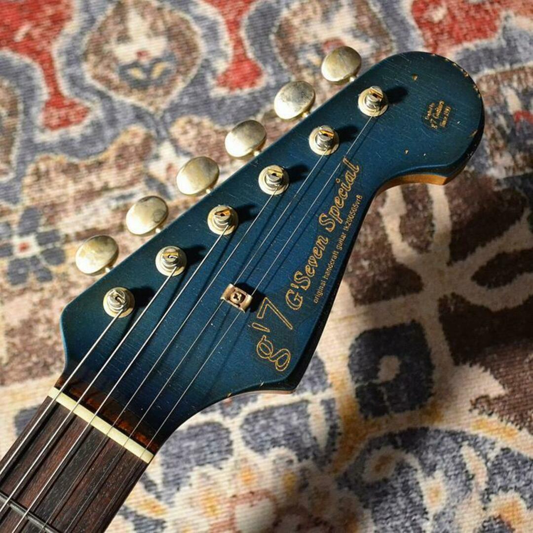 G'SEVEN GUITARS g7 Special(ジーセブンギターズ)/g7-ST/R  premium Perfect Aged Lake Placid Blue MH【美品中古】 【中古】【USED】エレクトリックギターSTタイプ【セブンパークアリオ柏店】 楽器のギター(エレキギター)の商品写真