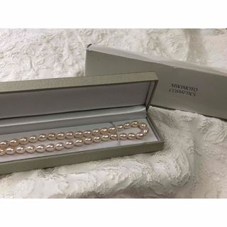 ミキモトコスメティックス(MIKIMOTO COSMETICS)の淡水パールネックレス(ネックレス)