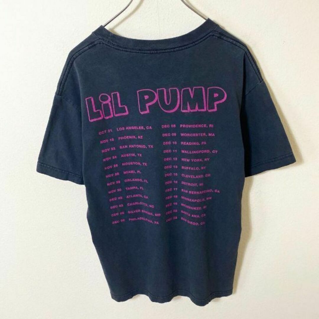 Lil PUMP リル・パンプ　ラップ　Tシャツ　ヒップホップ　スケーター　古着 メンズのトップス(Tシャツ/カットソー(半袖/袖なし))の商品写真