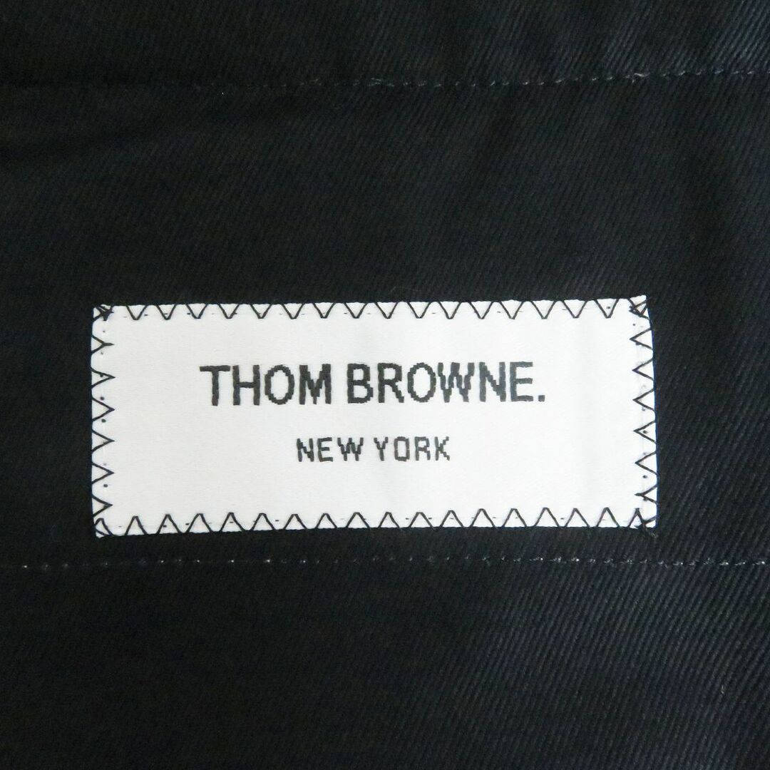 THOM BROWNE(トムブラウン)の美品□トムブラウン MJU437E ダイアゴナルストライプ トリコロール コットン アンコンストラクテッド ブレザー ネイビー 3 日本製 正規品 メンズのジャケット/アウター(テーラードジャケット)の商品写真