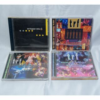 【4枚セット】trf ライブ音楽アルバムCD3枚組+hyper mix 4(ポップス/ロック(邦楽))
