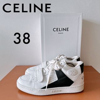 セリーヌ(celine)のCELINE セリーヌ　CT-02 ベルクロストラップ ミッドスニーカー(スニーカー)