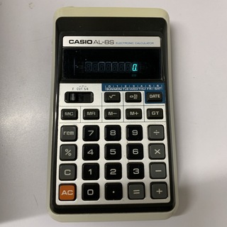 カシオ(CASIO)のカシオ　電卓　AL-8S レトロ　(OA機器)
