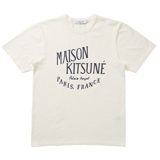 メゾンキツネ(MAISON KITSUNE')のメゾン キツネ MAISON KITSUNE シャツ アパレル メンズ PALAIS ROYAL CLASSIC TEE-SHIRT Tシャツ  AM00100KJ0008 0001 P702(Tシャツ/カットソー(半袖/袖なし))