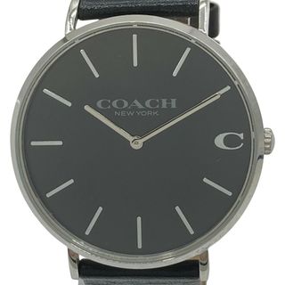 ◎◎COACH コーチ 腕時計 クォーツ メンズ CA.124.2.14.1580 ブラック