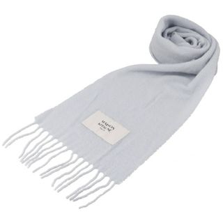 メゾンキツネ(MAISON KITSUNE')のメゾン キツネ MAISON KITSUNE ストール メンズ BABY ALPACA PLAIN SCARF マフラー  LM06206WA0022 0012 P412(マフラー)