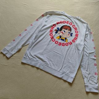 ロデオクラウンズ(RODEO CROWNS)のロデオクラウンズ　不二家ペコちゃんコラボロンT　F　希少！(Tシャツ/カットソー(七分/長袖))