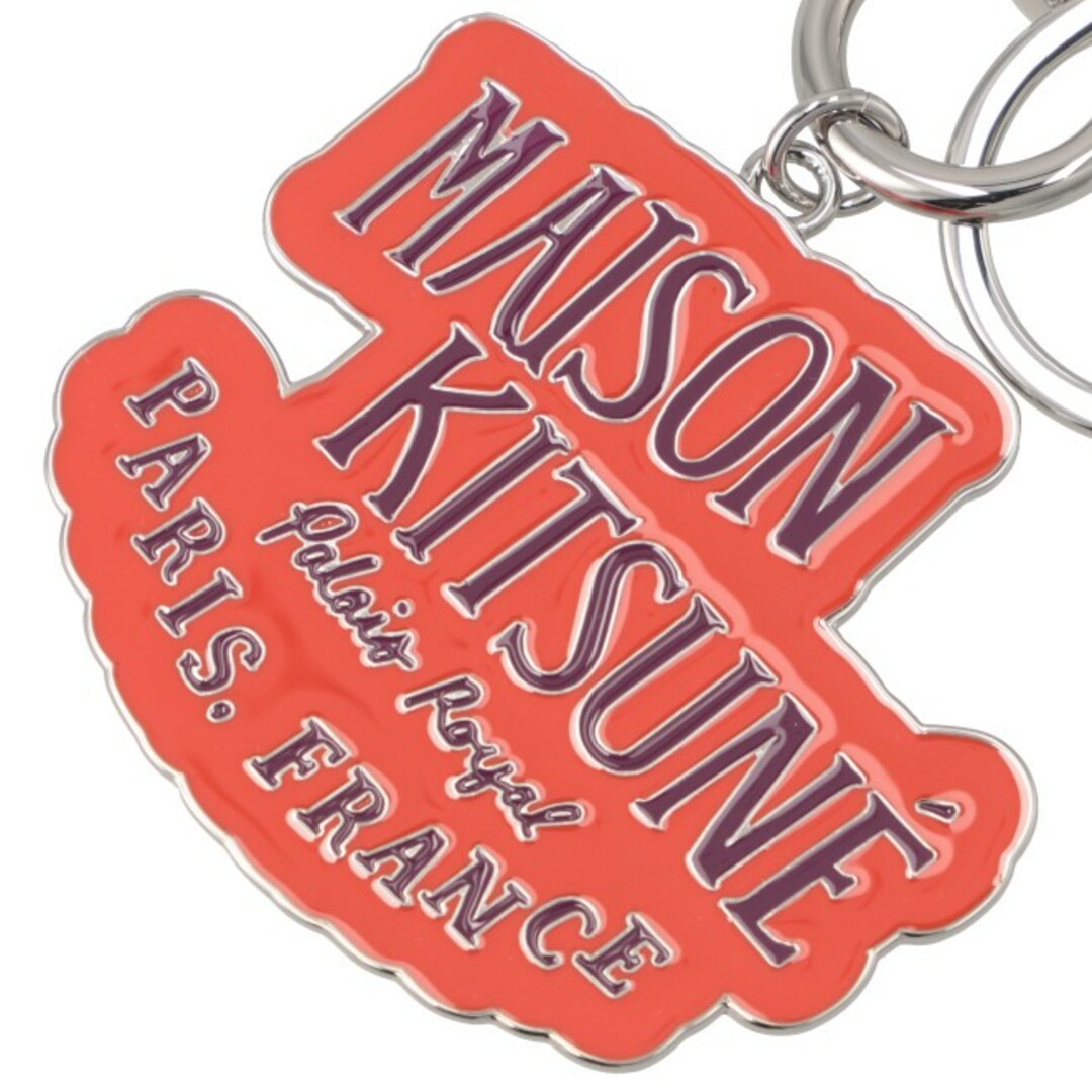 MAISON KITSUNE'(メゾンキツネ)のメゾン キツネ MAISON KITSUNE キーリング メンズ PALAIS ROYAL KEYRING キーホルダー  LM06901AM1005 0003 P899 メンズのファッション小物(キーホルダー)の商品写真