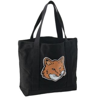 MAISON KITSUNE' - メゾン キツネ MAISON KITSUNE バッグ メンズ FOX HEAD TOTE BAG トートバッグ  LW05101WW0050 0001 P199