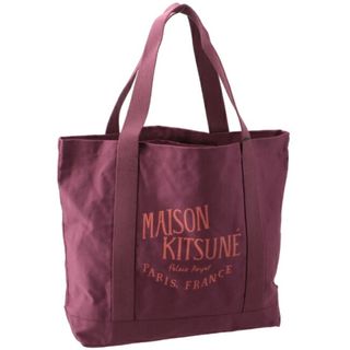 メゾンキツネ(MAISON KITSUNE')のメゾン キツネ MAISON KITSUNE バッグ メンズ UPDATED PALAIS ROYAL SHOPPING BAG トートバッグ  LW05102WW0008 0001 P564(トートバッグ)