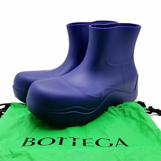 ボッテガヴェネタ(Bottega Veneta)の美品 ボッテガヴェネタ レインブーツ パドル ラバー 03-24032709(ブーツ)