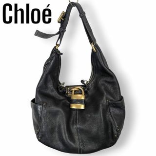 クロエ(Chloe)のクロエ Chloé パディントン レザー ワンショルダー ハンドバッグ 南京錠(ハンドバッグ)