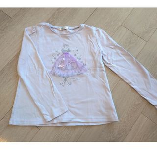 エニィファム(anyFAM)の＊美品＊エニィファムキッズ  プリンセスモチーフ 長袖カットソー 130(Tシャツ/カットソー)