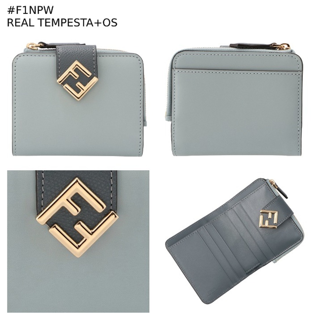 FENDI - フェンディ FENDI 財布 二つ折り FFダイヤモンド FENDI - フェンディ FENDI 財布 二つ折り FFダイヤモンド