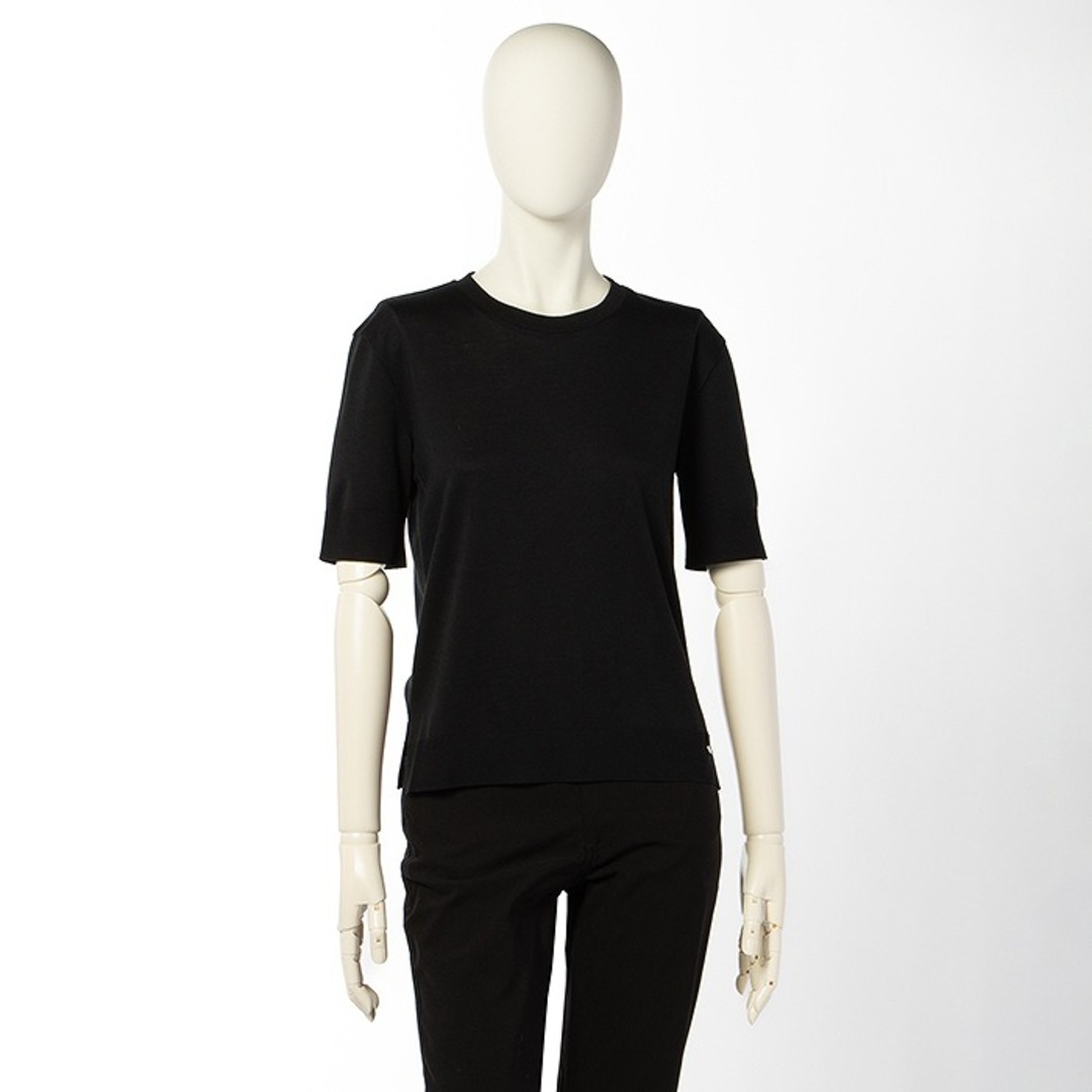 HERNO - ヘルノ HERNO 半袖ニット Tシャツ GLAM KNIT EFFECT HERNO - ヘルノ HERNO 半袖ニット Tシャツ GLAM KNIT EFFECT
