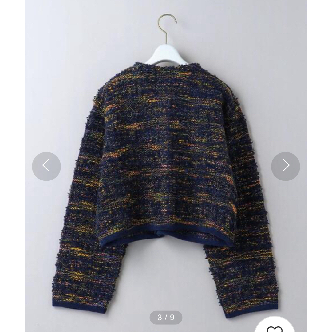 6 (ROKU)(ロク)の＜6(ROKU)＞SLUB MIX CARDIGAN/カーディガン レディースのトップス(カーディガン)の商品写真