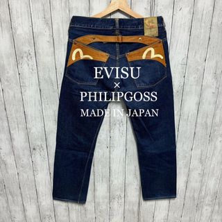 EVISU - EVISU×PHILIP GOSS こだわり満載！セルビッチデニム！日本製！