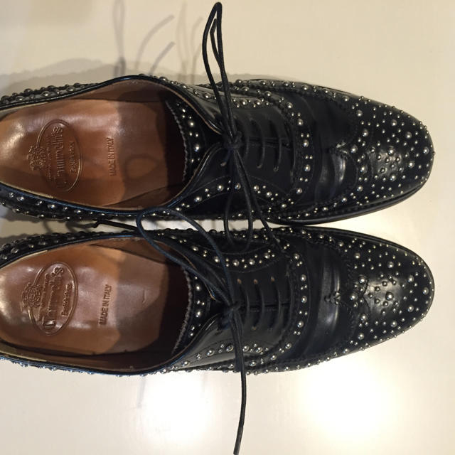 3/4・5日限定値下げ】チャーチ36.5/バーウッド・スタッズ