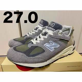 ニューバランス(New Balance)のNew Balance 990V2 "Gray" M990TD2  27.0㎝(スニーカー)