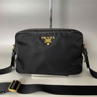 プラダ(PRADA)のPrada 極美品 黒 カメラバッグ ナイロン ショルダーバッグ  プラダ(ショルダーバッグ)